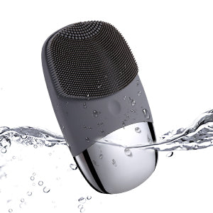 USB Rechargeable Silicone face cleaning, Electric Sonic Exfoliator Cleansing Brush