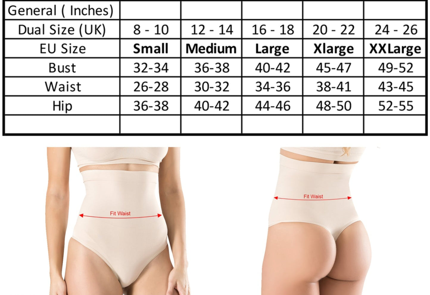 Women's MID-Waist Seamless Tummy Control Thong Shapewear Panties