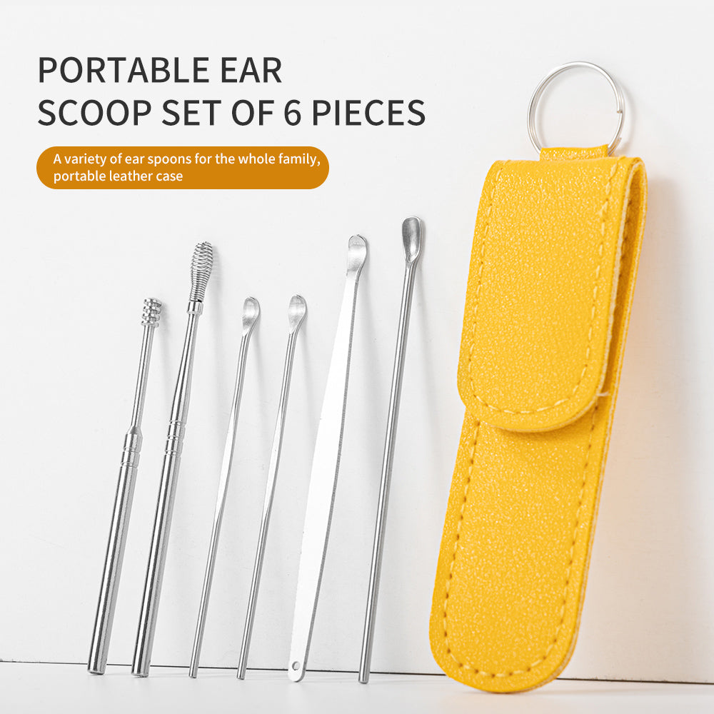 6-in-1 Ear cleaning tool set