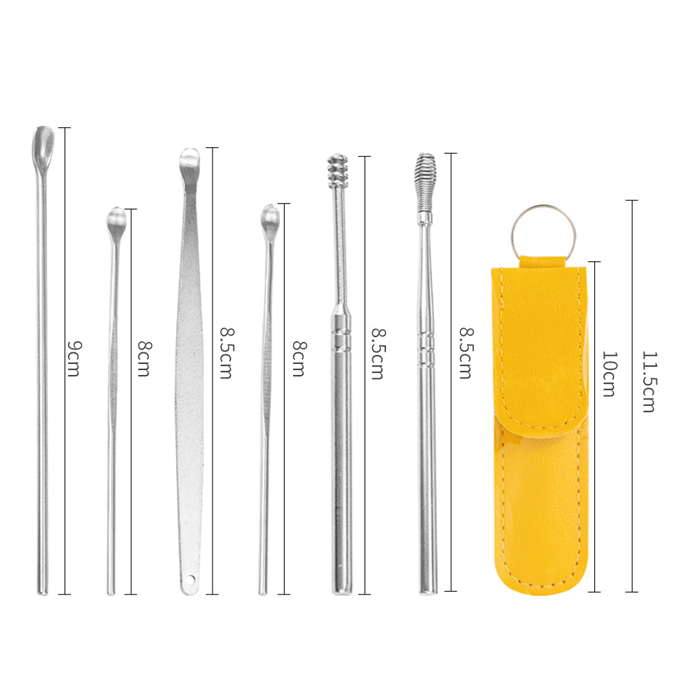 6-in-1 Ear cleaning tool set