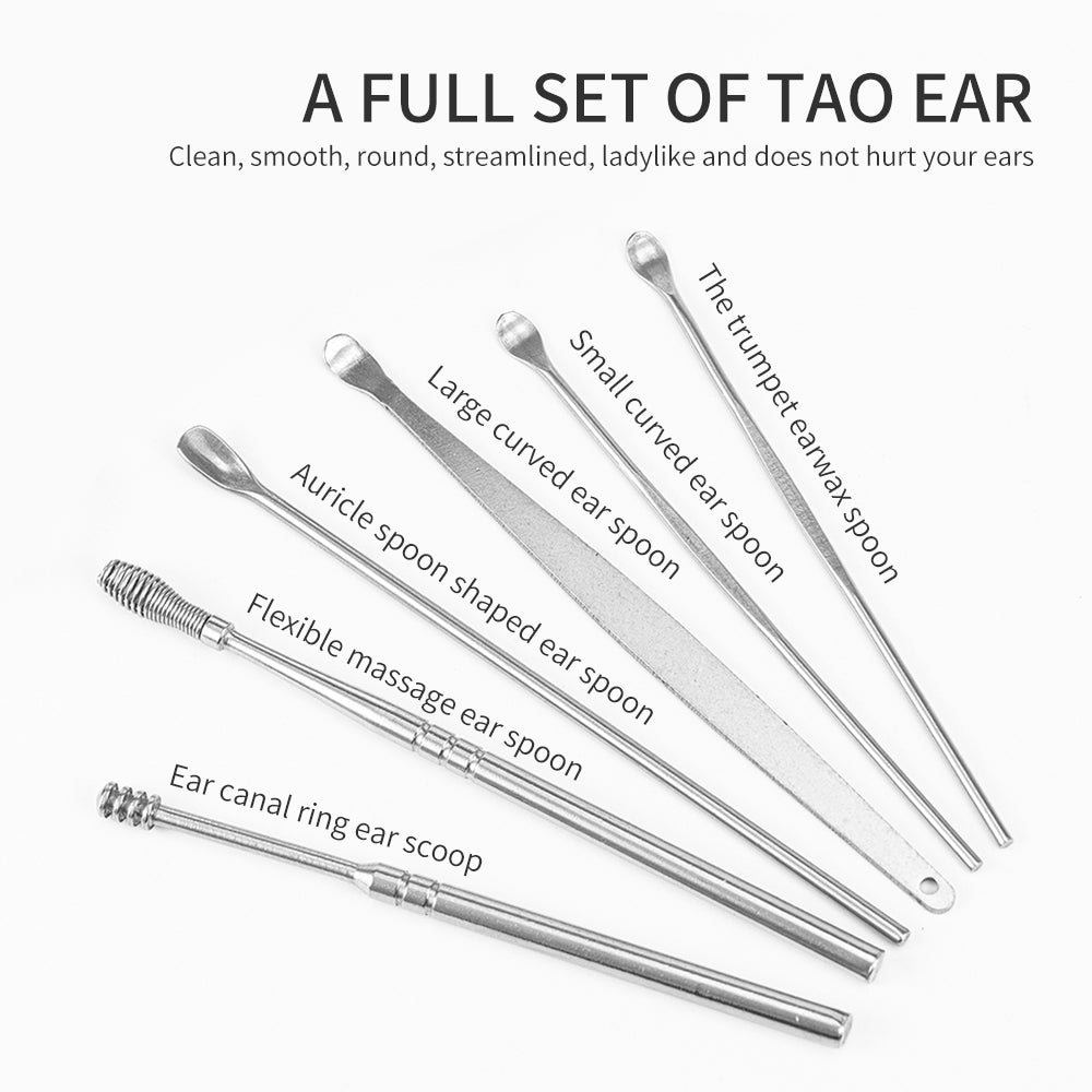 6-in-1 Ear cleaning tool set