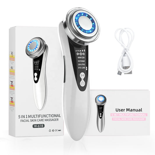 5 In 1 Facial Skin Lifting and  Tightening Device with LED photon technology