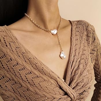 Korean Pearl Necklace-C