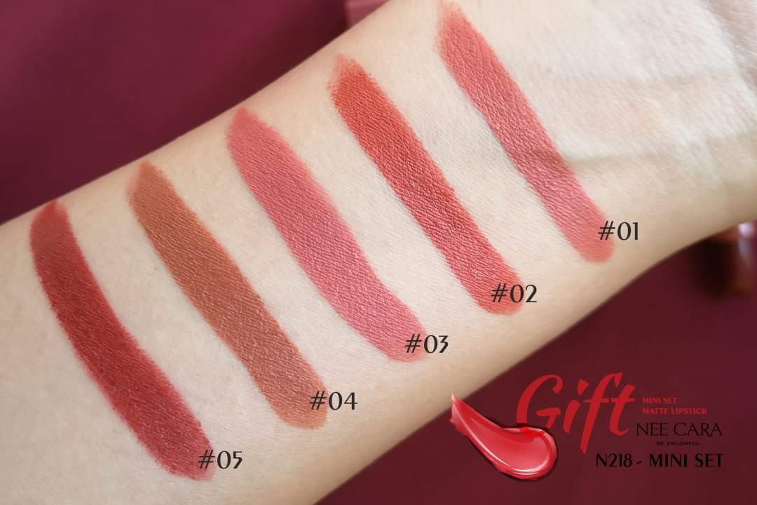 Matte Mini Lip Color Gift Set